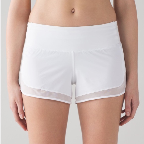 Lululemon Mind Over Miles Short White